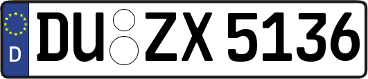 DU-ZX5136