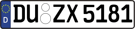 DU-ZX5181