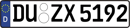 DU-ZX5192
