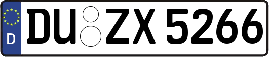 DU-ZX5266