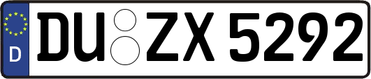 DU-ZX5292