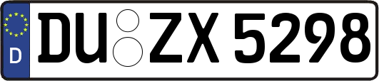 DU-ZX5298