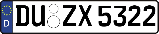 DU-ZX5322
