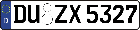 DU-ZX5327