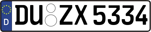DU-ZX5334