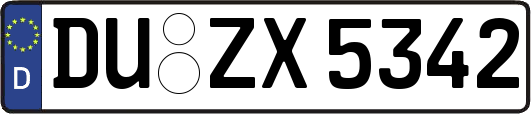 DU-ZX5342