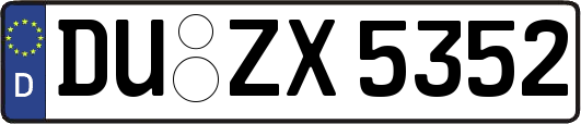 DU-ZX5352