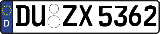 DU-ZX5362