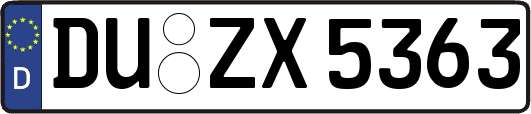 DU-ZX5363