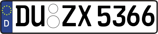 DU-ZX5366