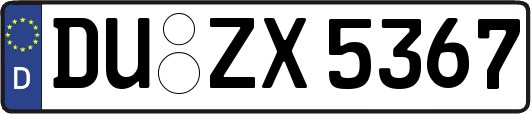 DU-ZX5367