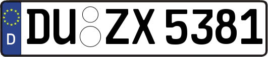 DU-ZX5381