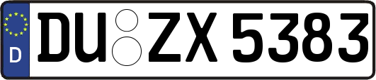 DU-ZX5383