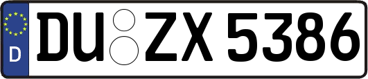 DU-ZX5386
