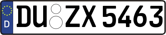 DU-ZX5463