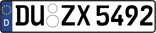 DU-ZX5492