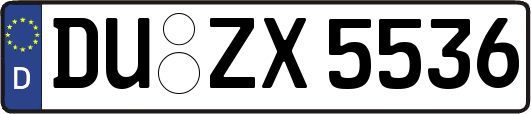 DU-ZX5536