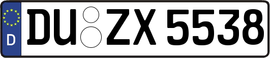 DU-ZX5538