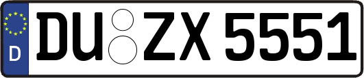 DU-ZX5551