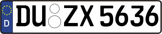 DU-ZX5636