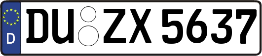 DU-ZX5637