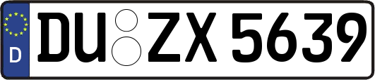 DU-ZX5639