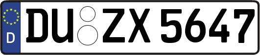 DU-ZX5647