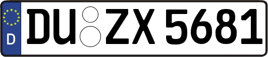 DU-ZX5681