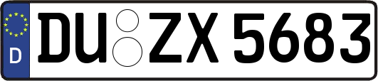 DU-ZX5683