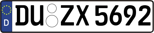 DU-ZX5692