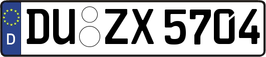 DU-ZX5704