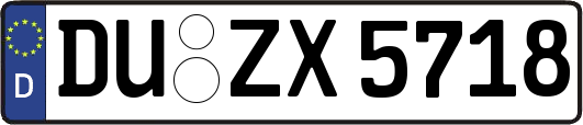 DU-ZX5718