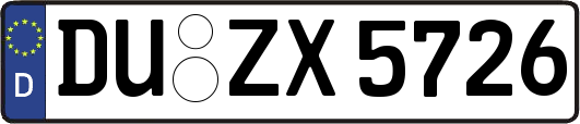 DU-ZX5726