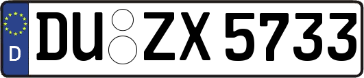 DU-ZX5733