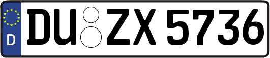 DU-ZX5736