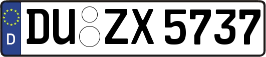 DU-ZX5737