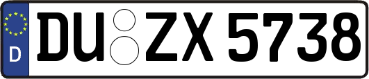 DU-ZX5738