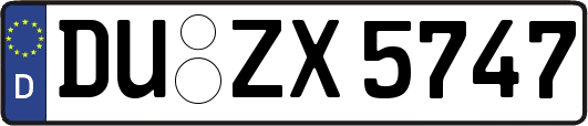 DU-ZX5747