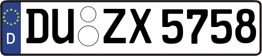 DU-ZX5758