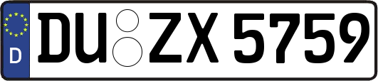 DU-ZX5759