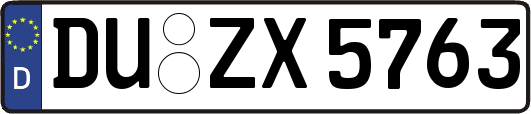 DU-ZX5763