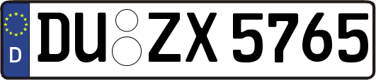 DU-ZX5765