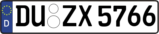 DU-ZX5766