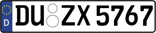 DU-ZX5767