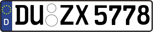 DU-ZX5778