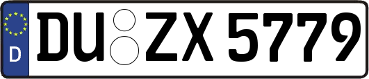 DU-ZX5779
