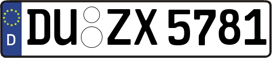 DU-ZX5781