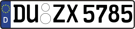 DU-ZX5785