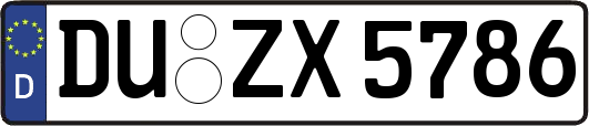 DU-ZX5786