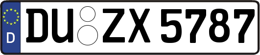 DU-ZX5787